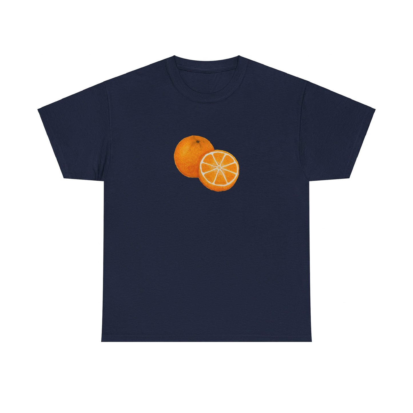 Tangy Orange Art - Heavy Cotton Tee