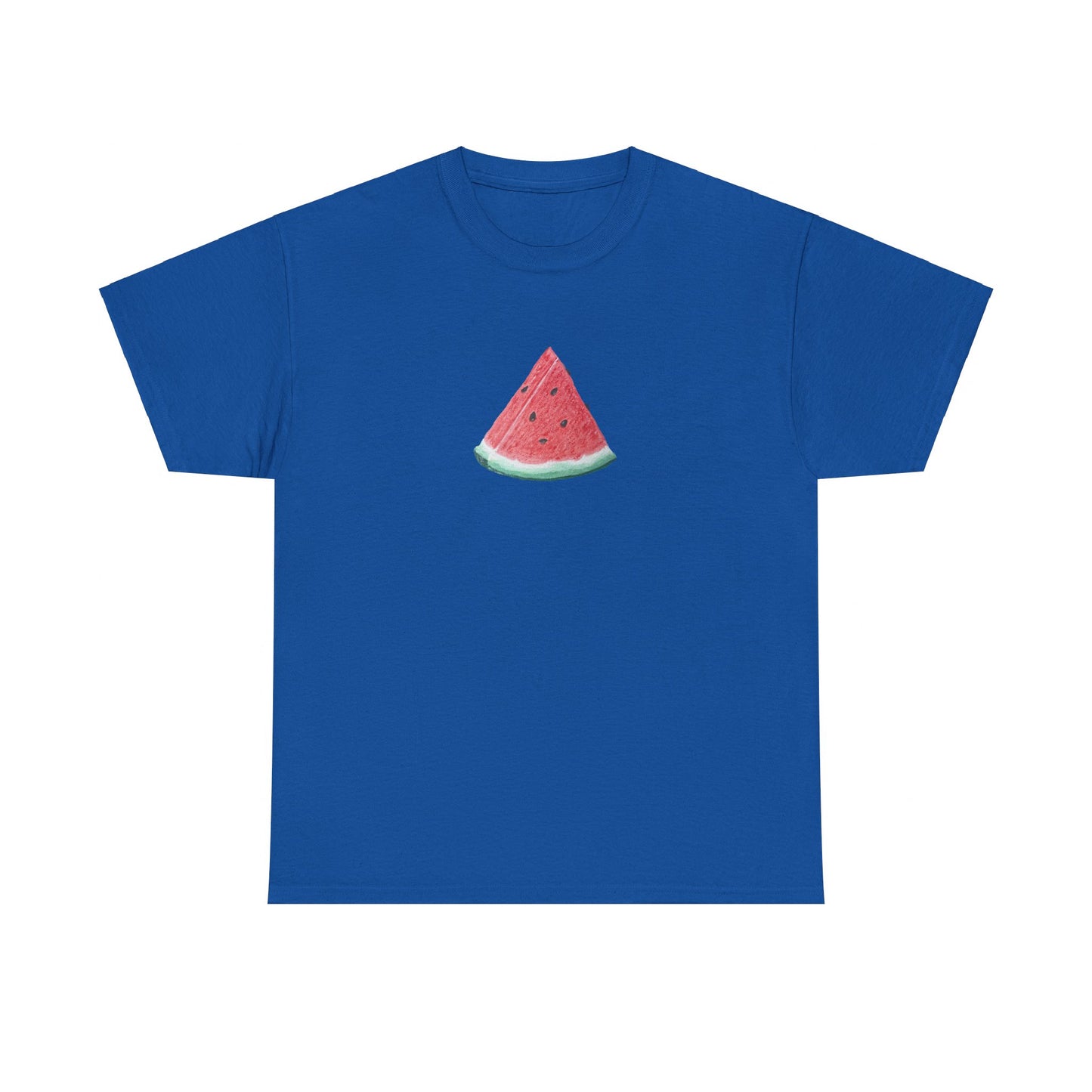 Watermelon Slice Art - Heavy Cotton Tee