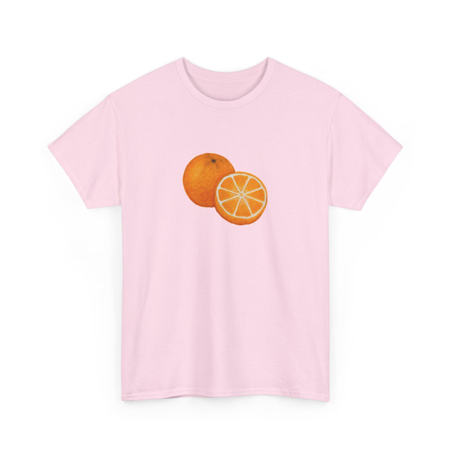 Tangy Orange Art - Heavy Cotton Tee