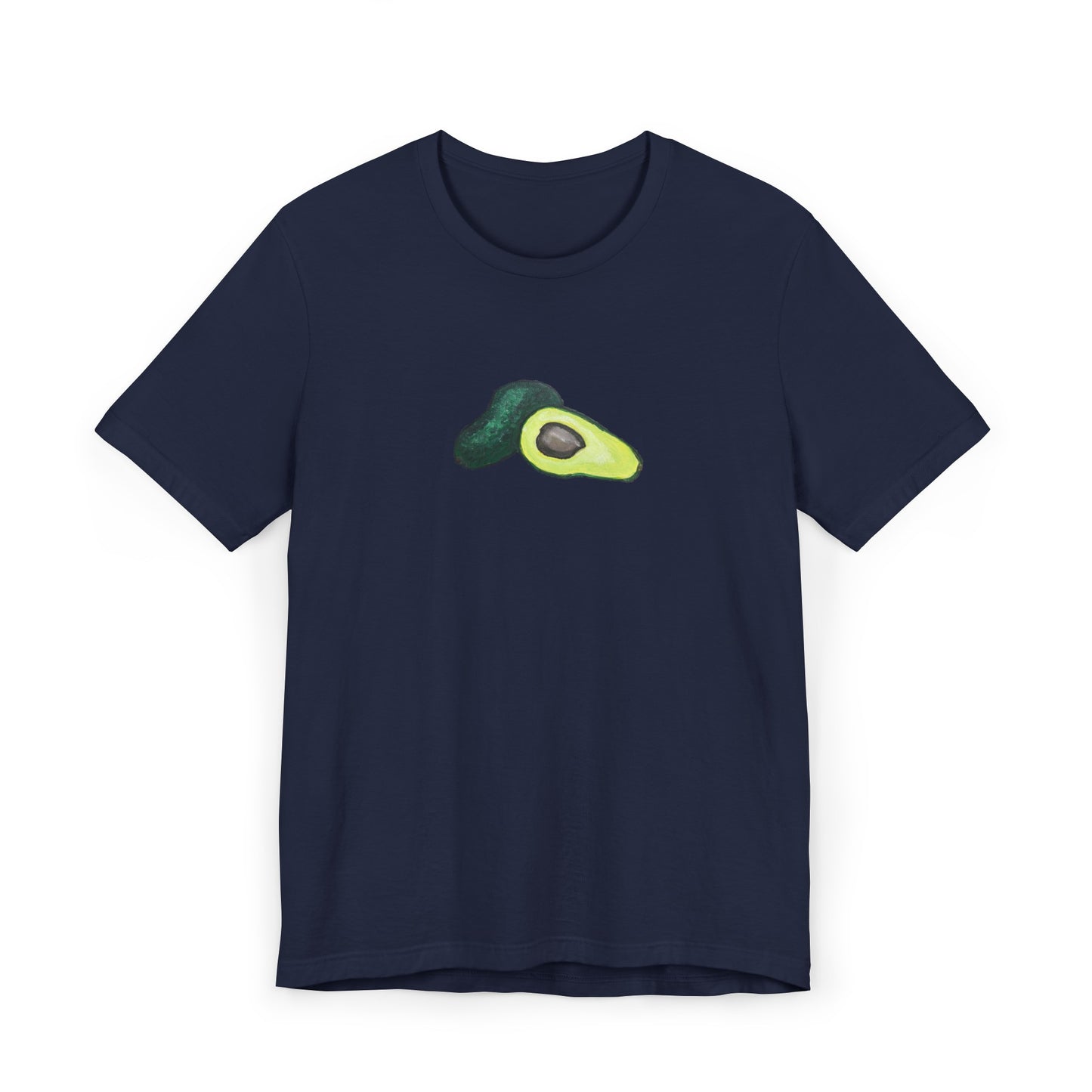 Split Avocado Art - Athletic T-Shirt