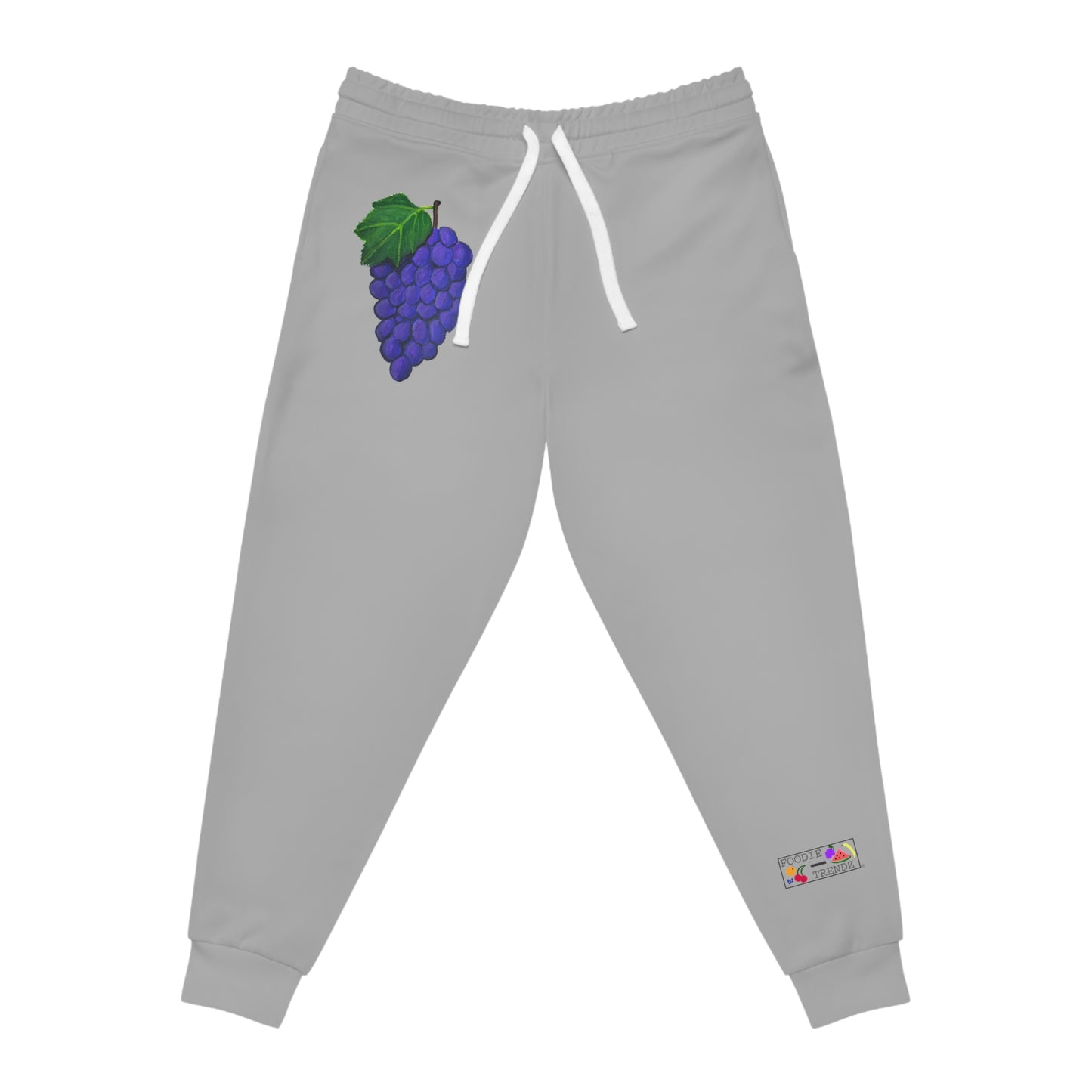 Fresh Grapes Art - Athletic Joggers - Grey