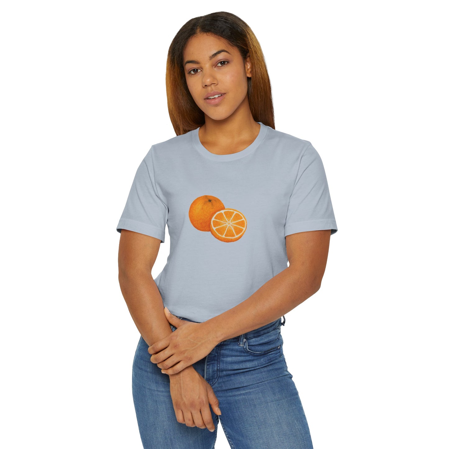 Tangy Orange Art - Athletic T-Shirt