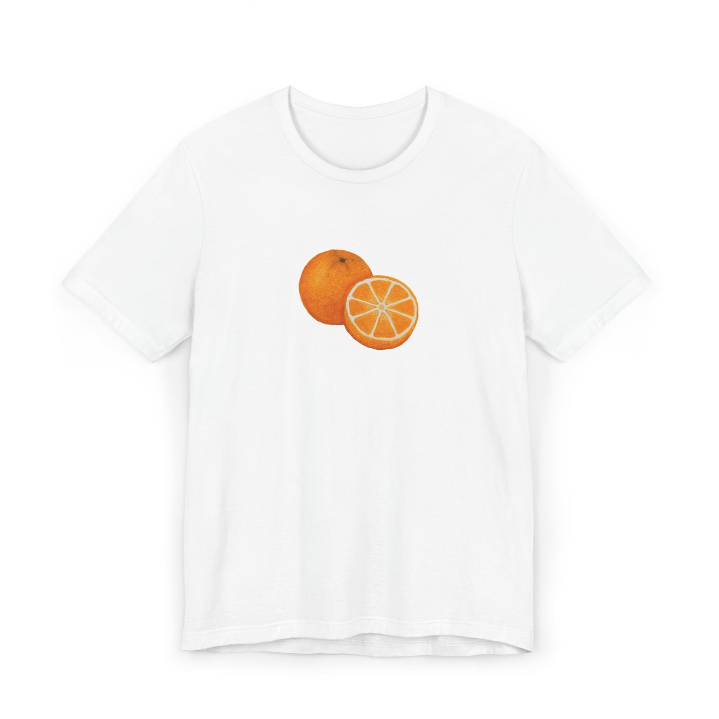 Tangy Orange Art - Athletic T-Shirt