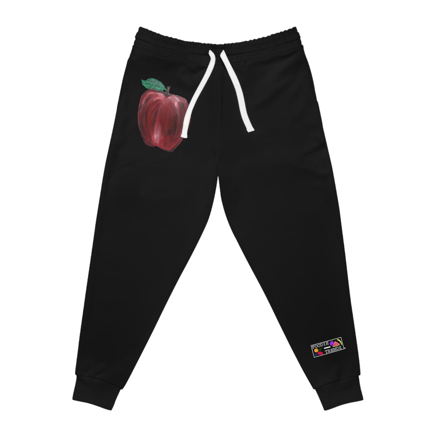 Whole Apple Art - Athletic Joggers - Black