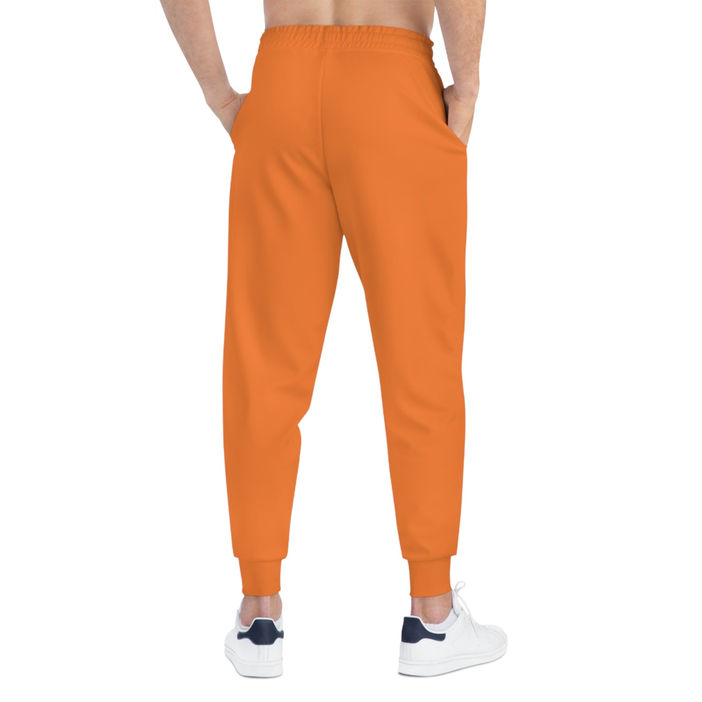 Tangy Orange Art - Athletic Joggers - Orange