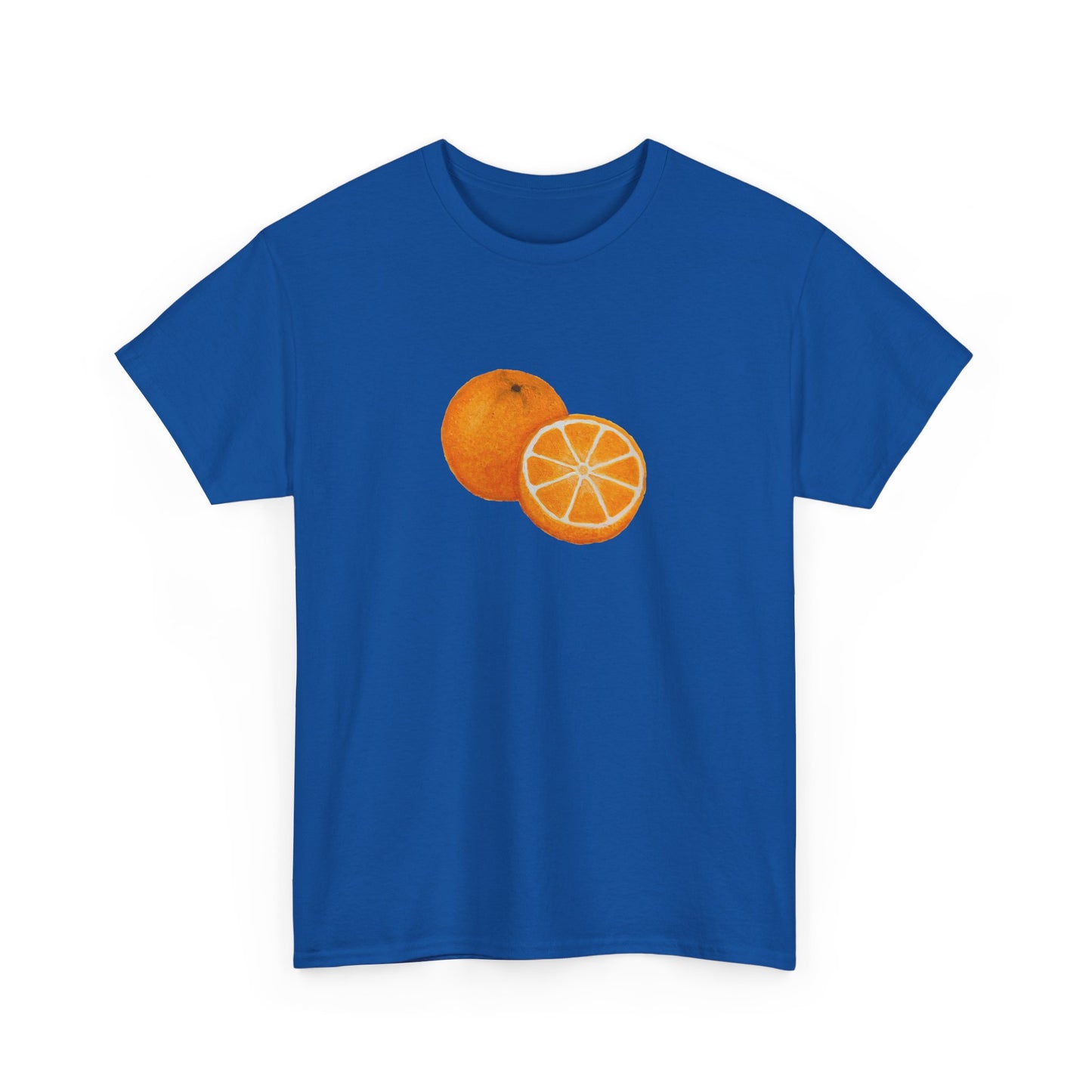 Tangy Orange Art - Heavy Cotton Tee