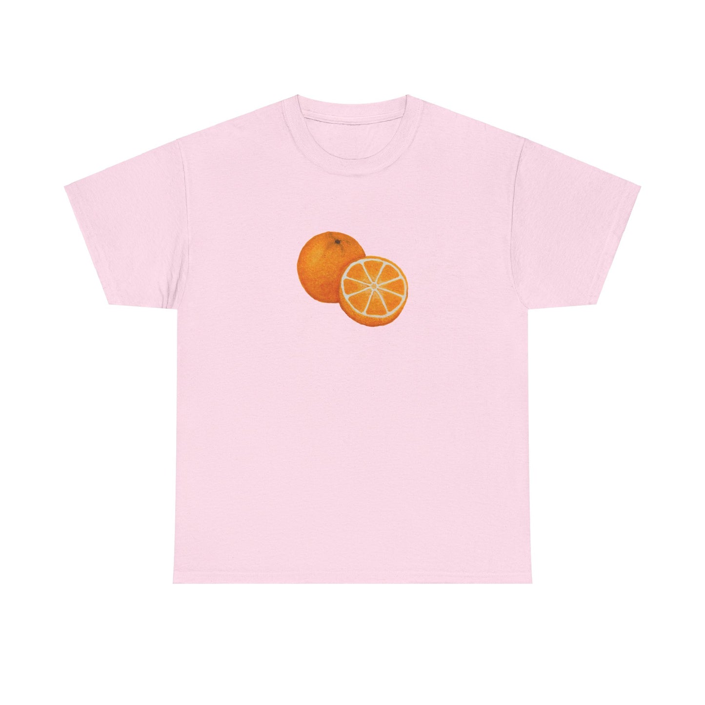 Tangy Orange Art - Heavy Cotton Tee