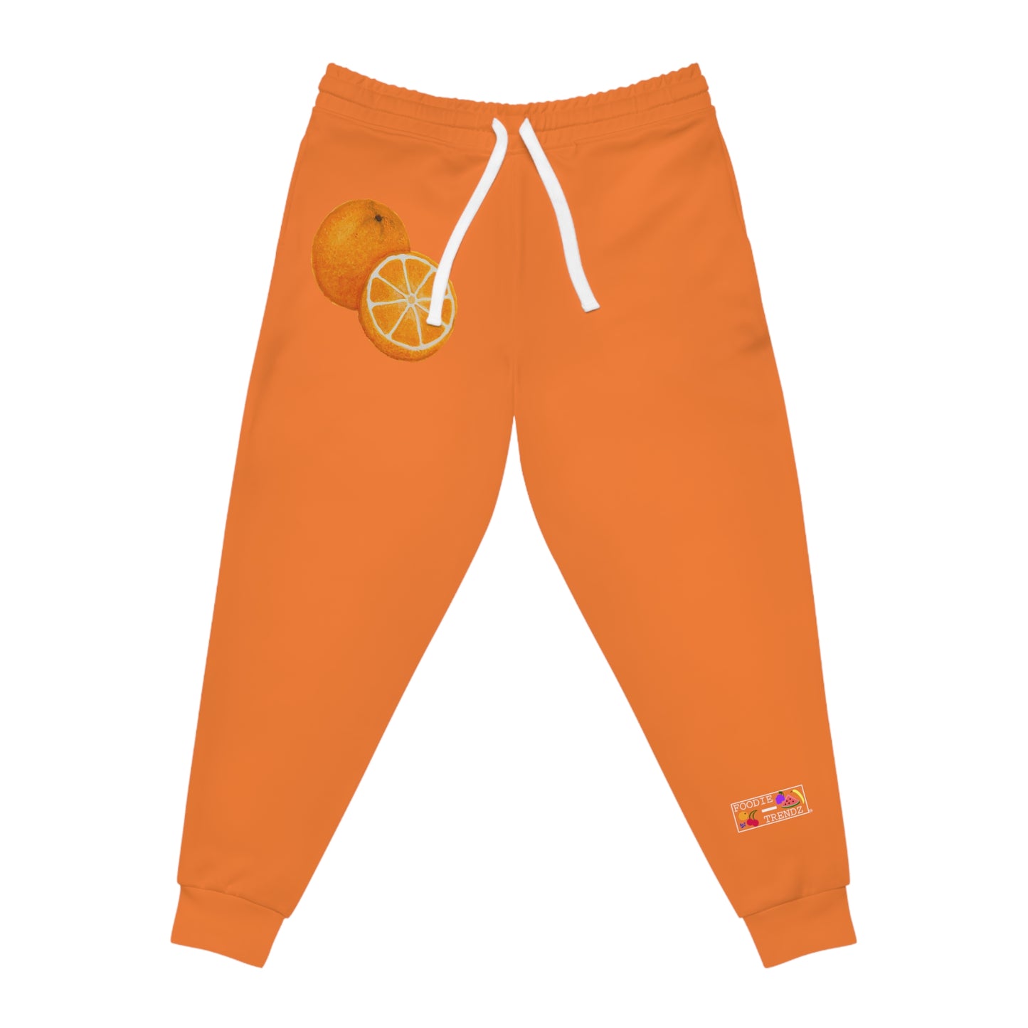 Tangy Orange Art - Athletic Joggers - Orange