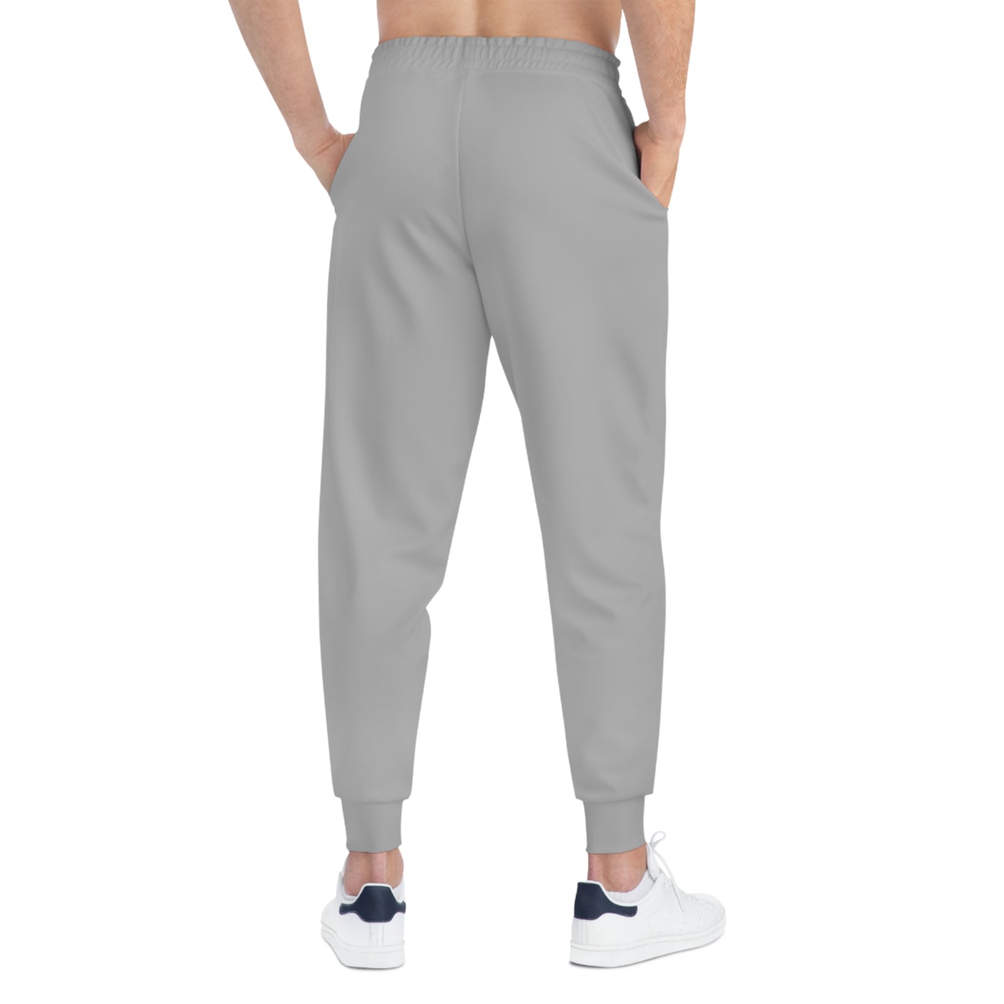 Watermelon Slice Art - Athletic Joggers - Grey