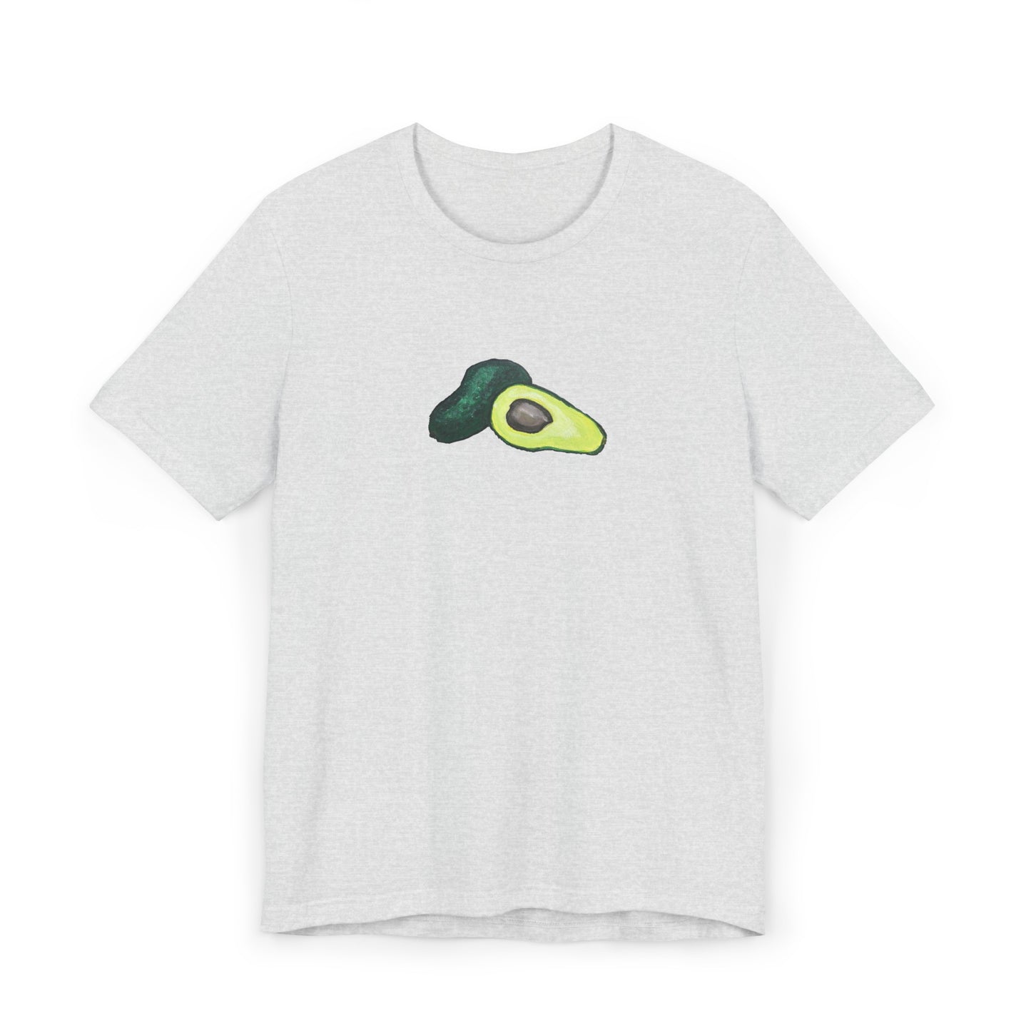 Split Avocado Art - Athletic T-Shirt