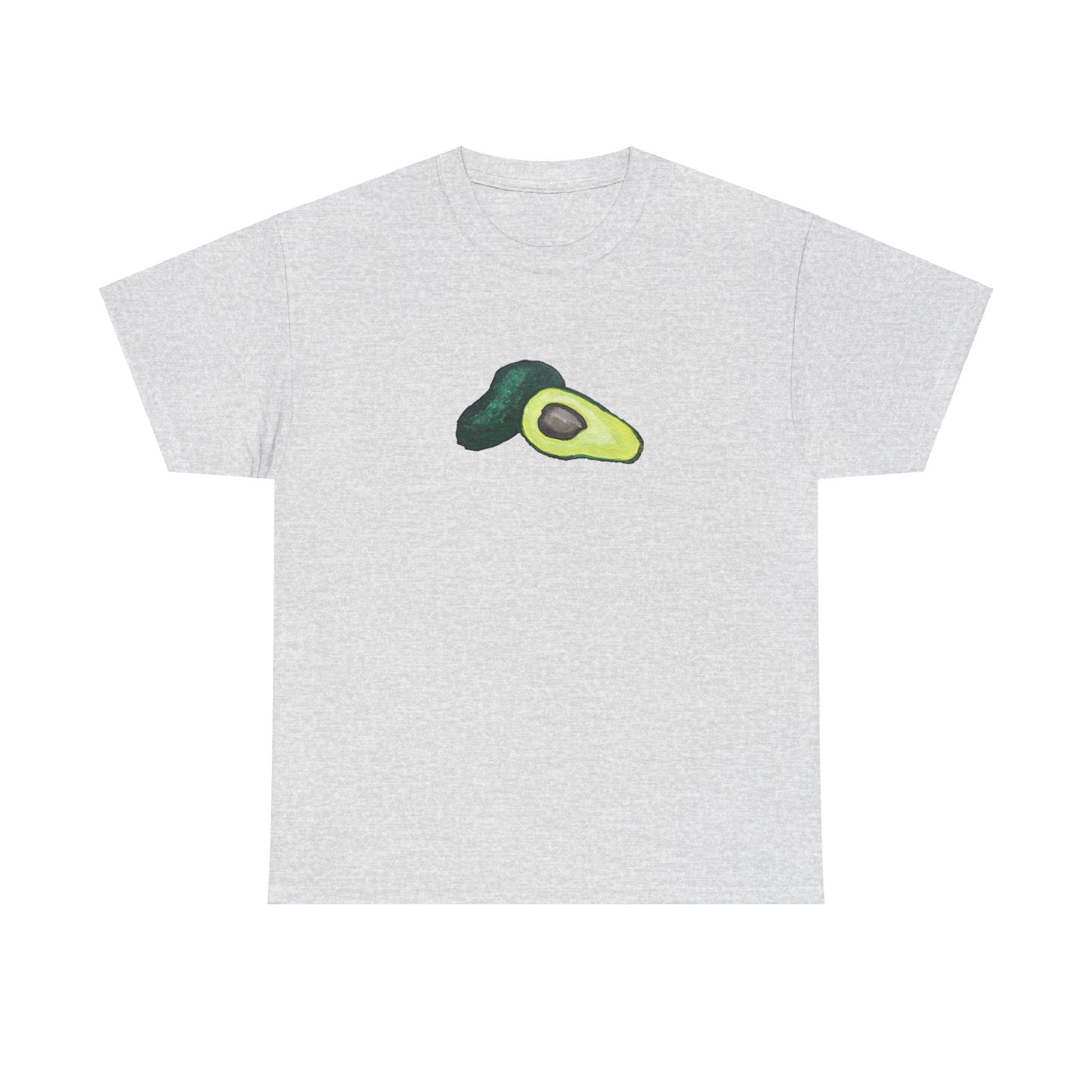 Split Avocado Art - Heavy Cotton Tee