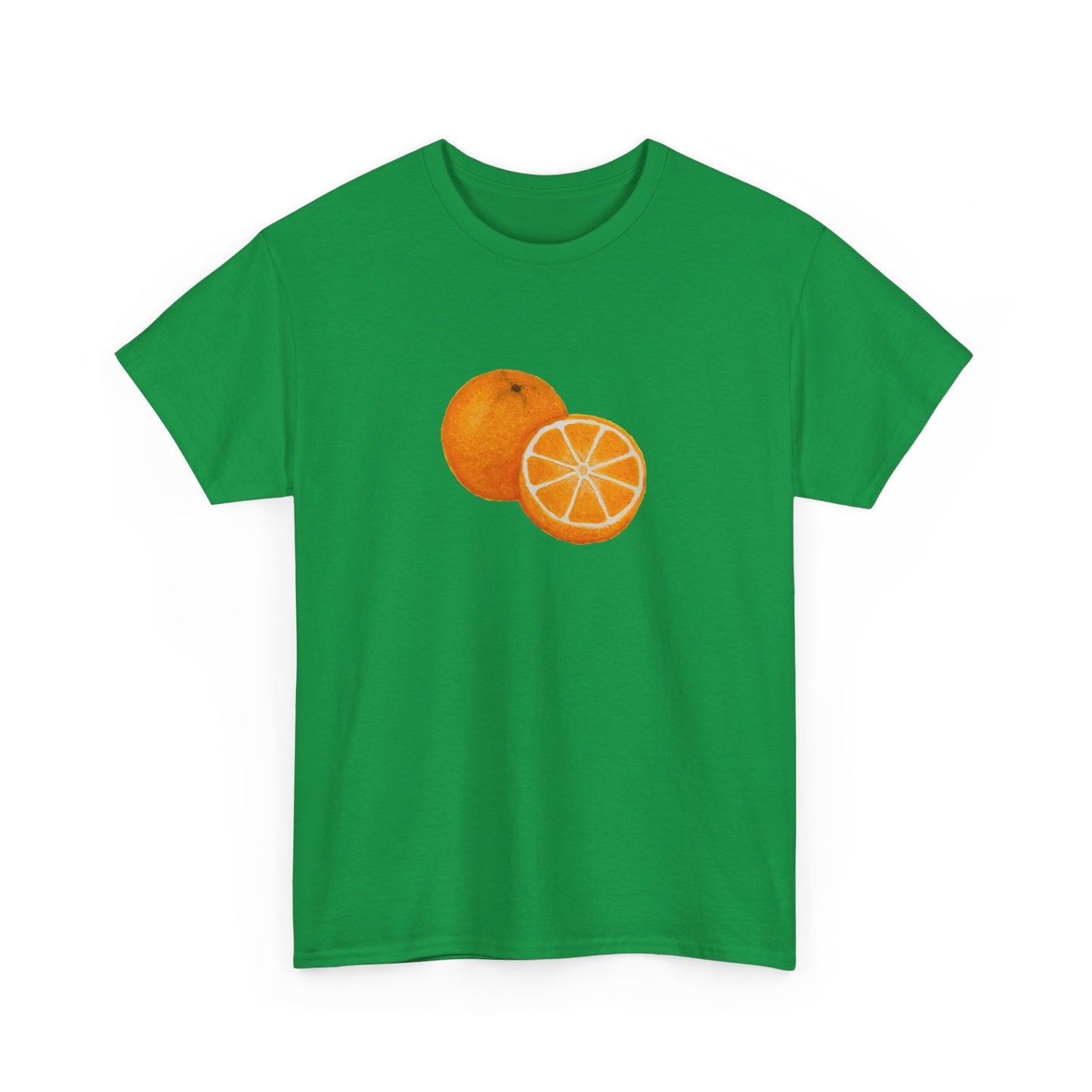 Tangy Orange Art - Heavy Cotton Tee