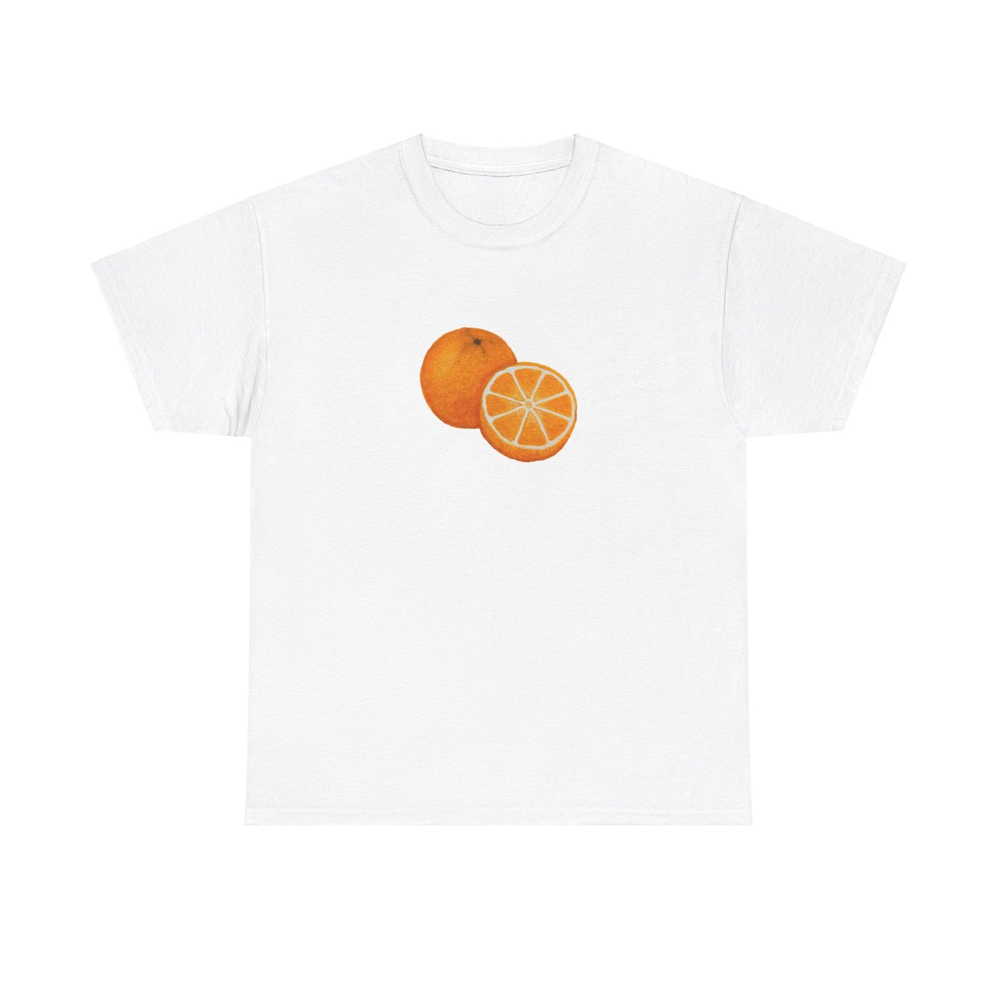 Tangy Orange Art - Heavy Cotton Tee