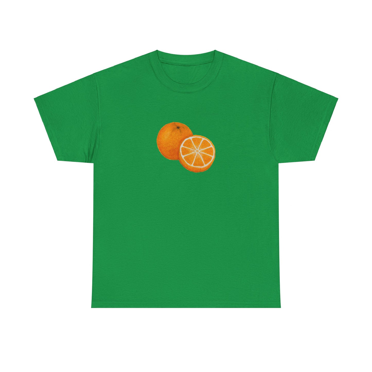 Tangy Orange Art - Heavy Cotton Tee