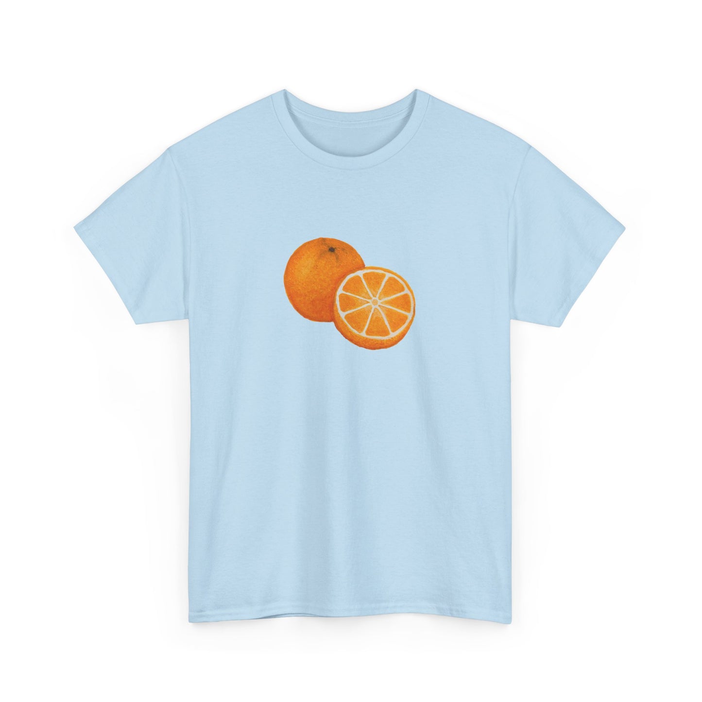 Tangy Orange Art - Heavy Cotton Tee