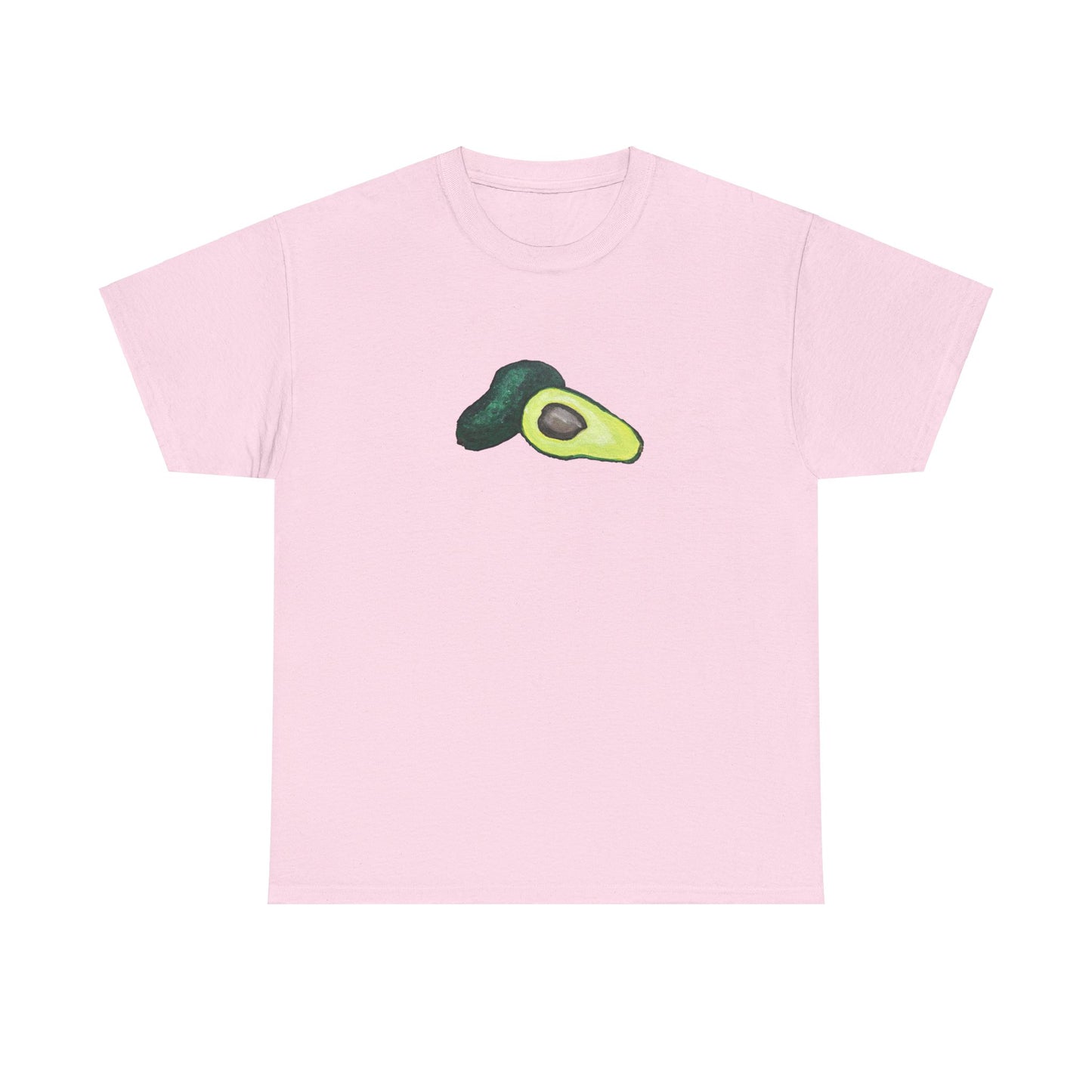 Split Avocado Art - Heavy Cotton Tee