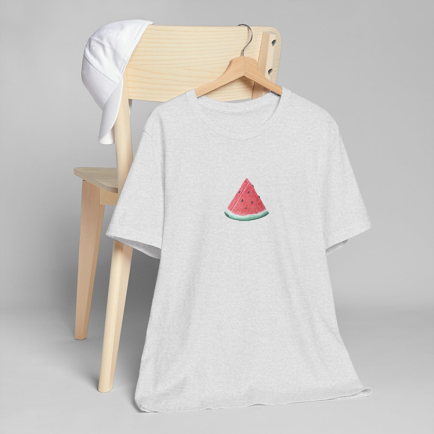 Watermelon Slice Art - Athletic T-Shirt