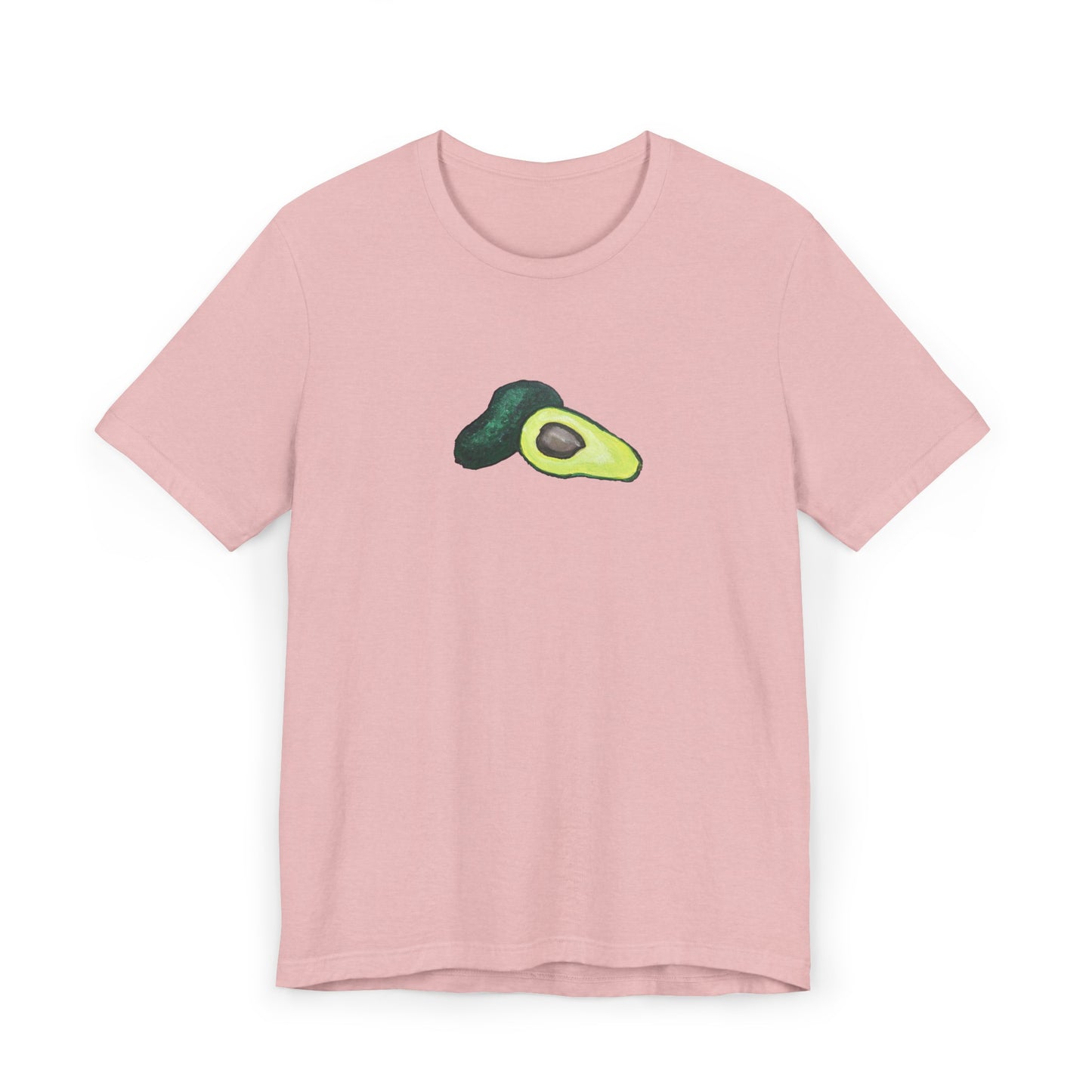 Split Avocado Art - Athletic T-Shirt