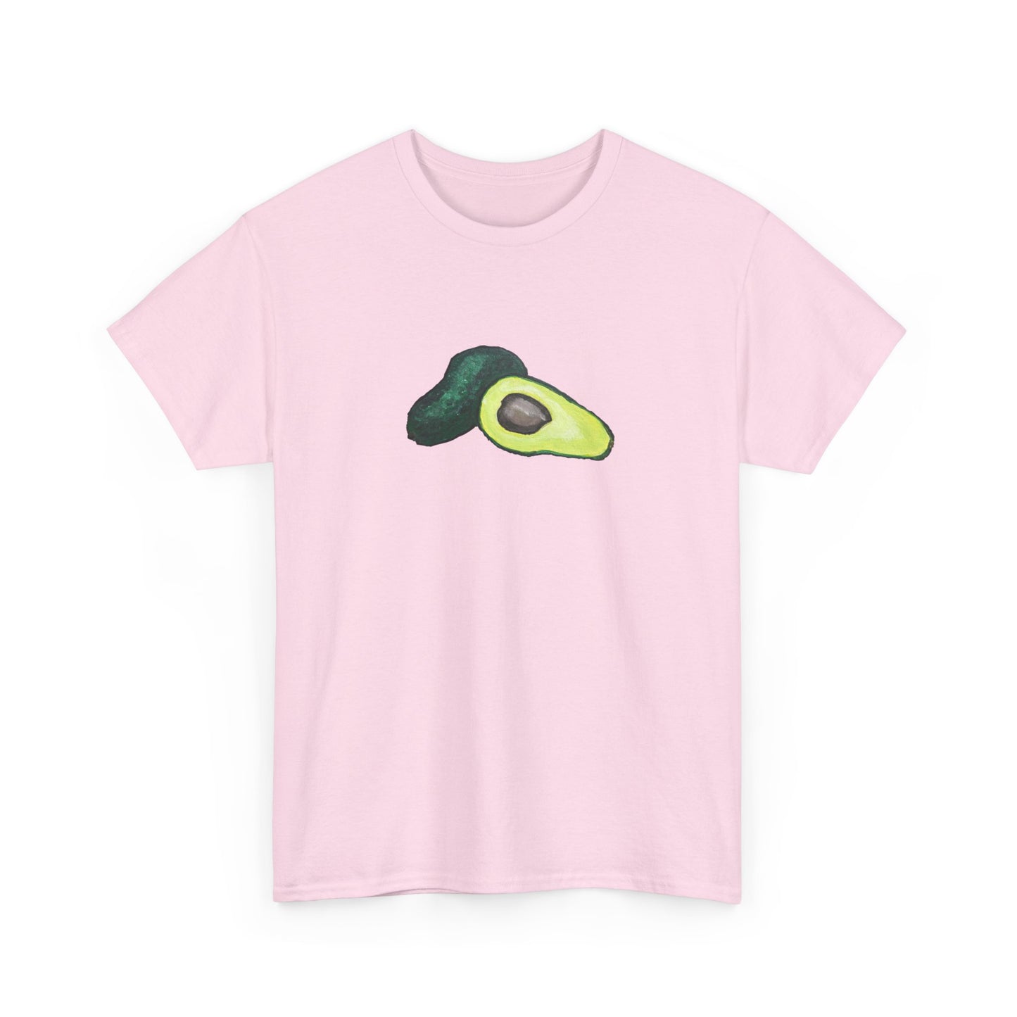 Split Avocado Art - Heavy Cotton Tee