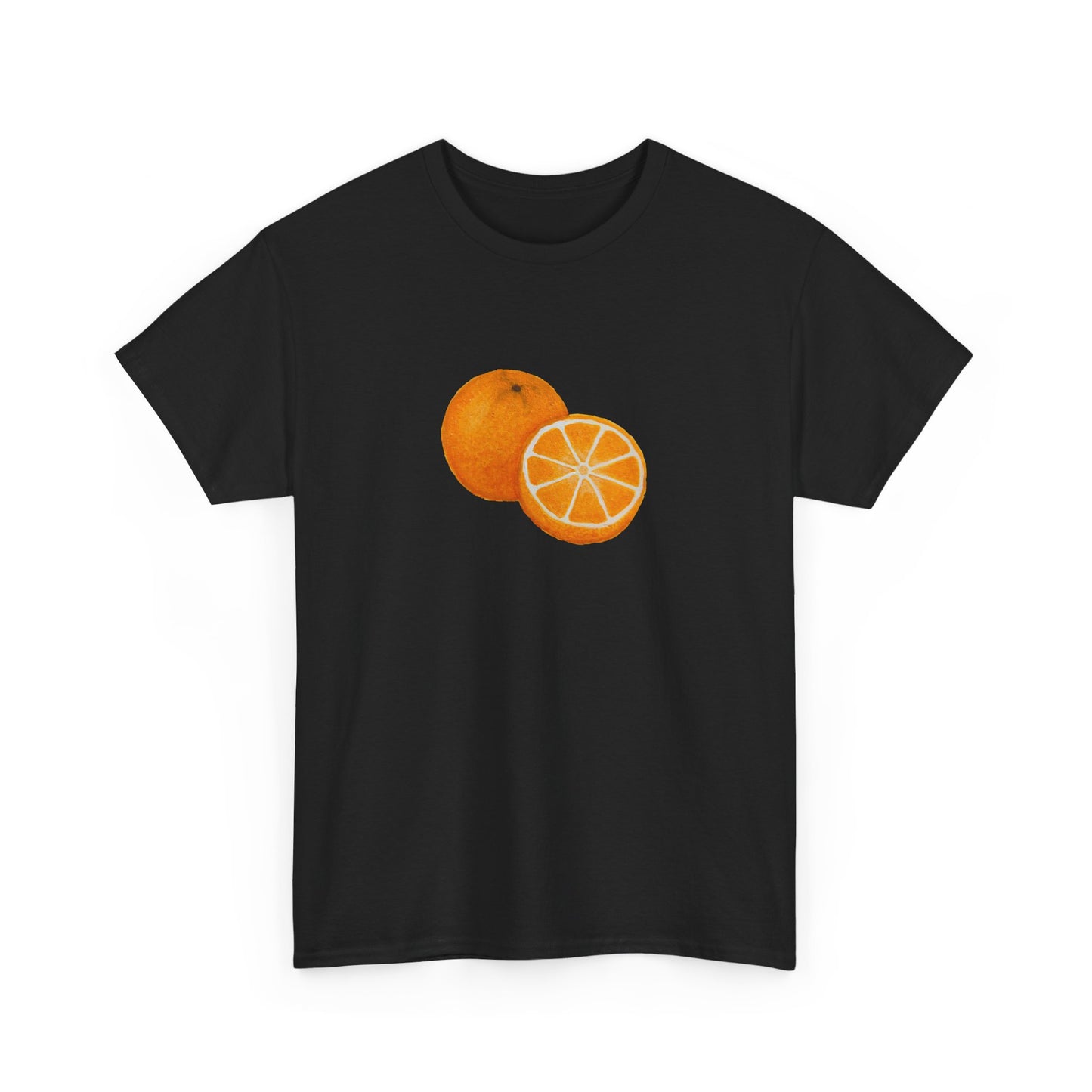 Tangy Orange Art - Heavy Cotton Tee