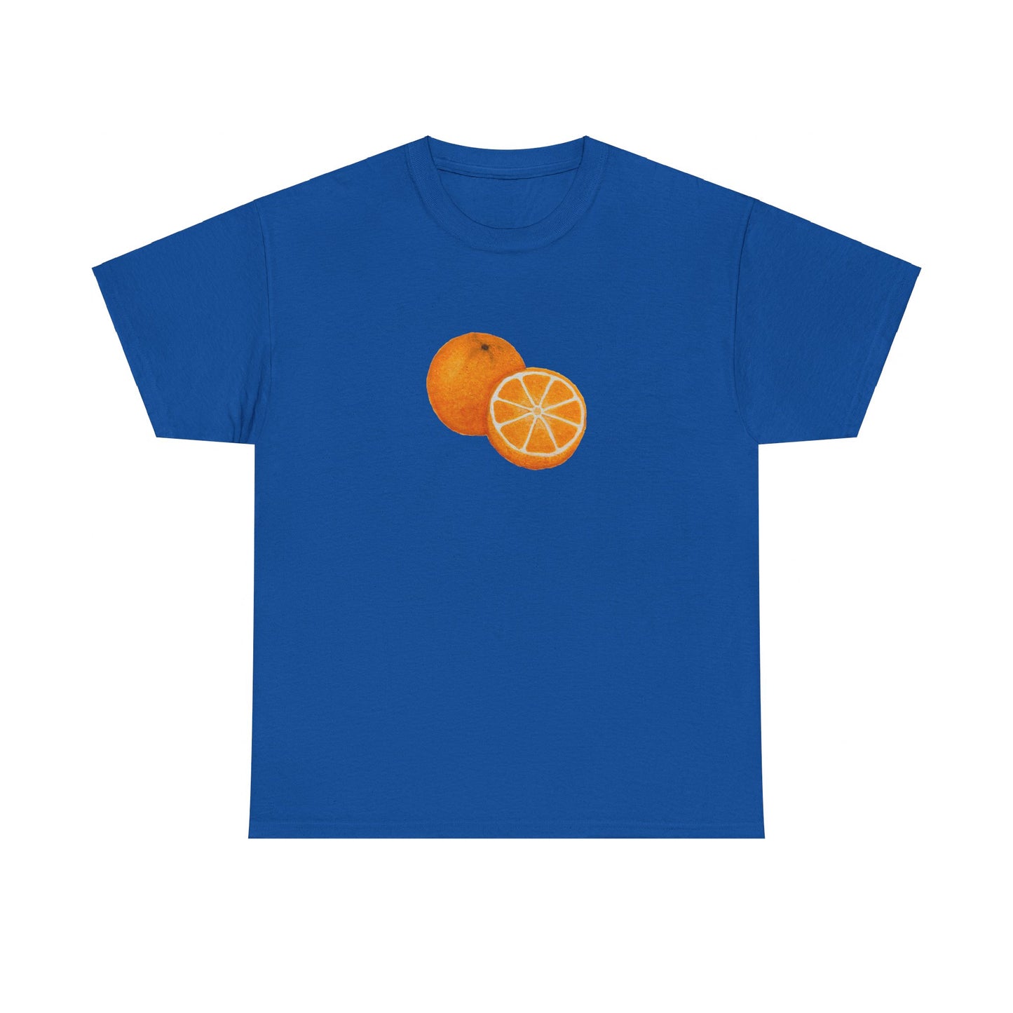 Tangy Orange Art - Heavy Cotton Tee