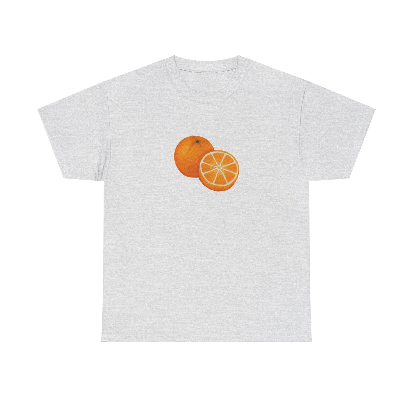 Tangy Orange Art - Heavy Cotton Tee