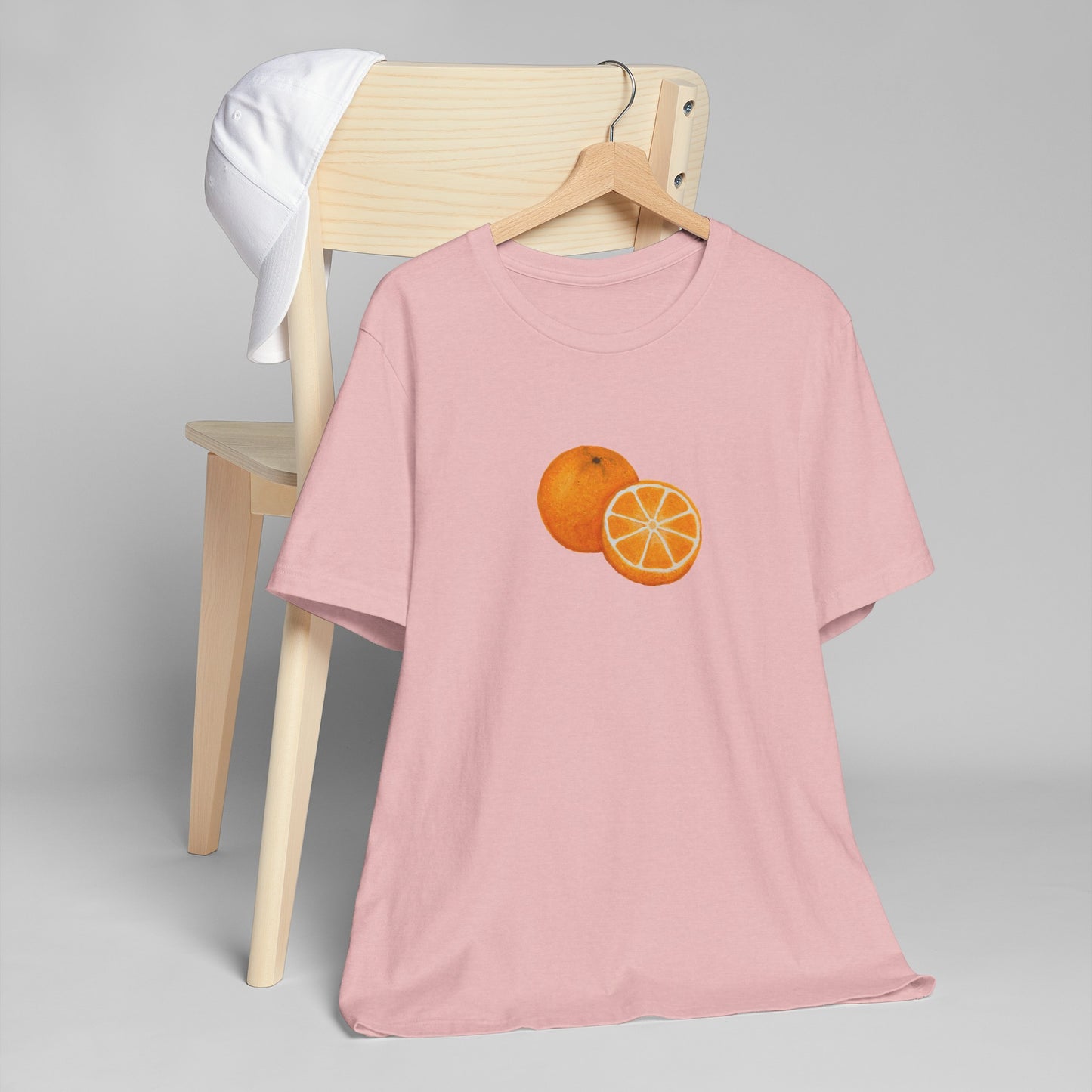 Tangy Orange Art - Athletic T-Shirt