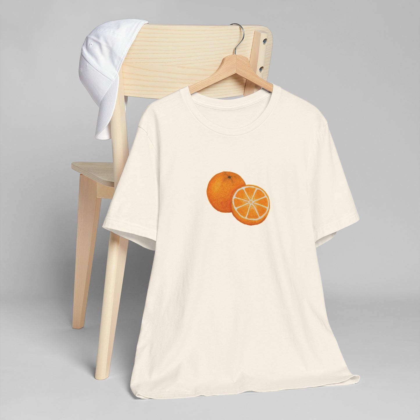 Tangy Orange Art - Athletic T-Shirt