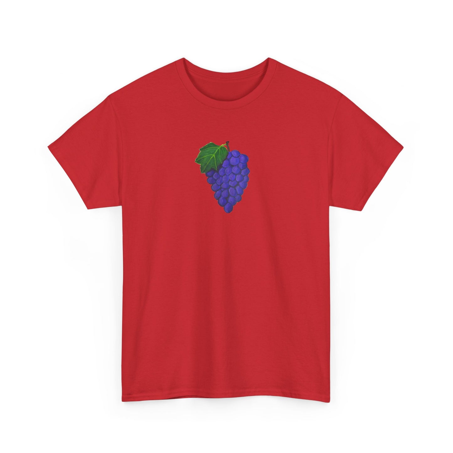 Fresh Grapes Art - Heavy Cotton Tee