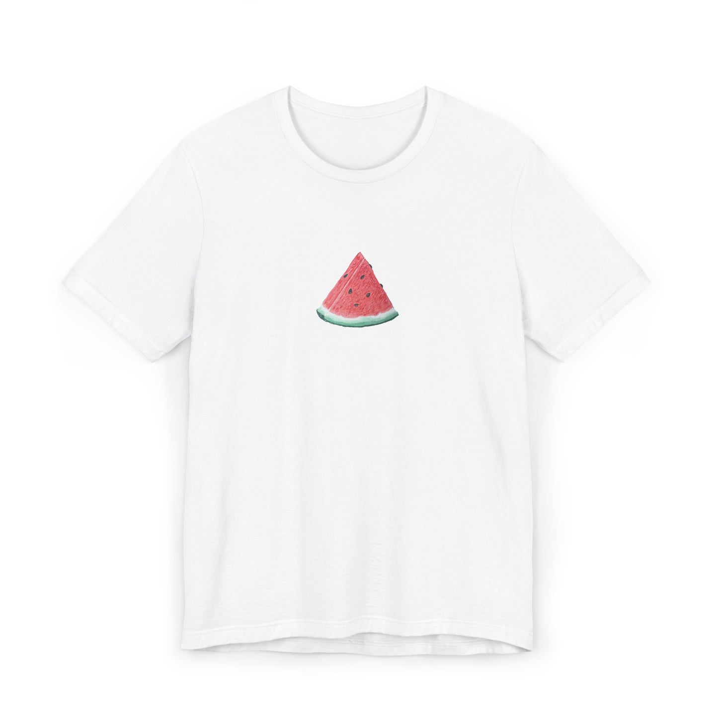 Watermelon Slice Art - Athletic T-Shirt