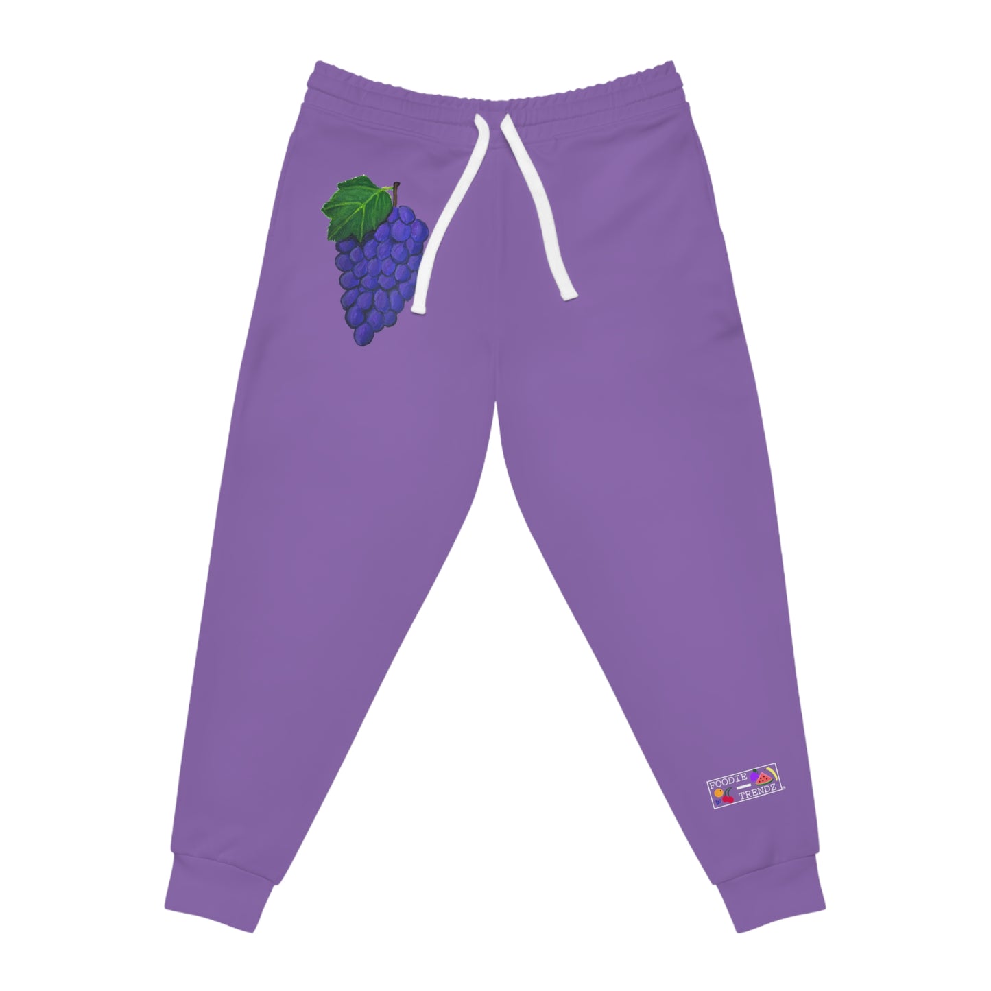 Fresh Grapes Art - Athletic Joggers - Purple