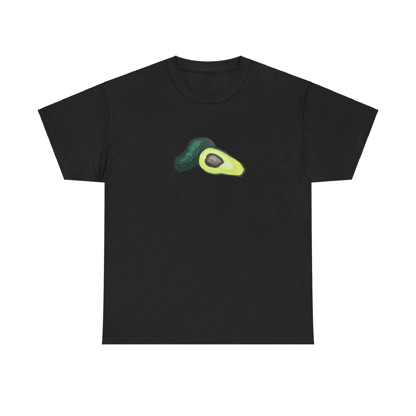 Split Avocado Art - Heavy Cotton Tee