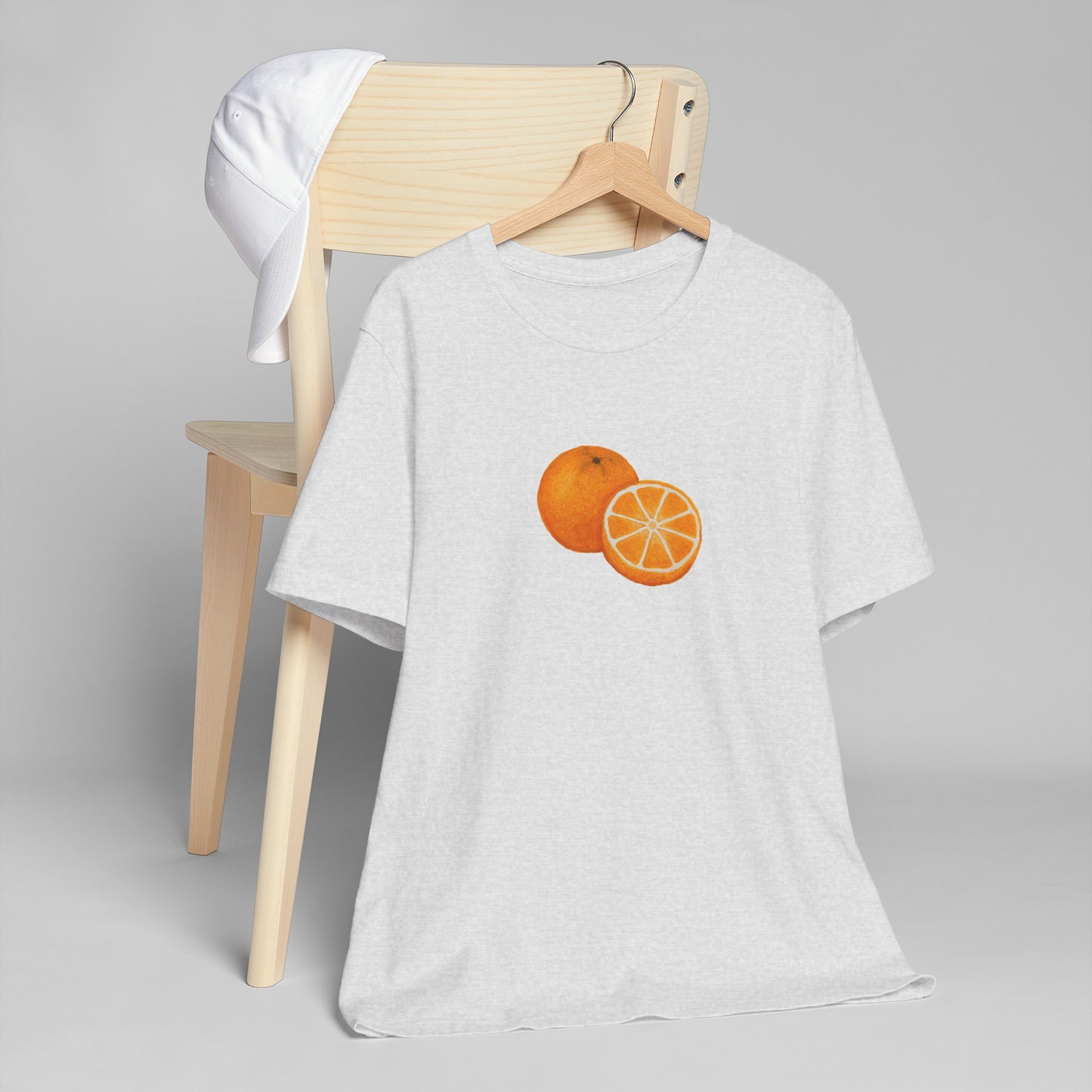 Tangy Orange Art - Athletic T-Shirt