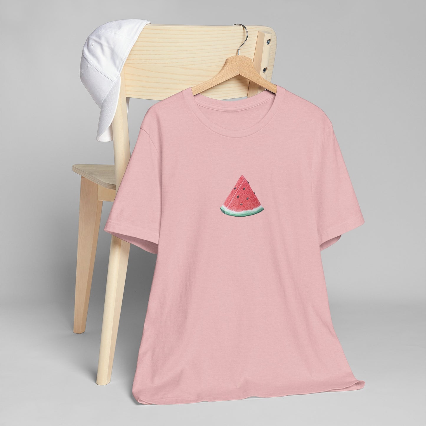 Watermelon Slice Art - Athletic T-Shirt