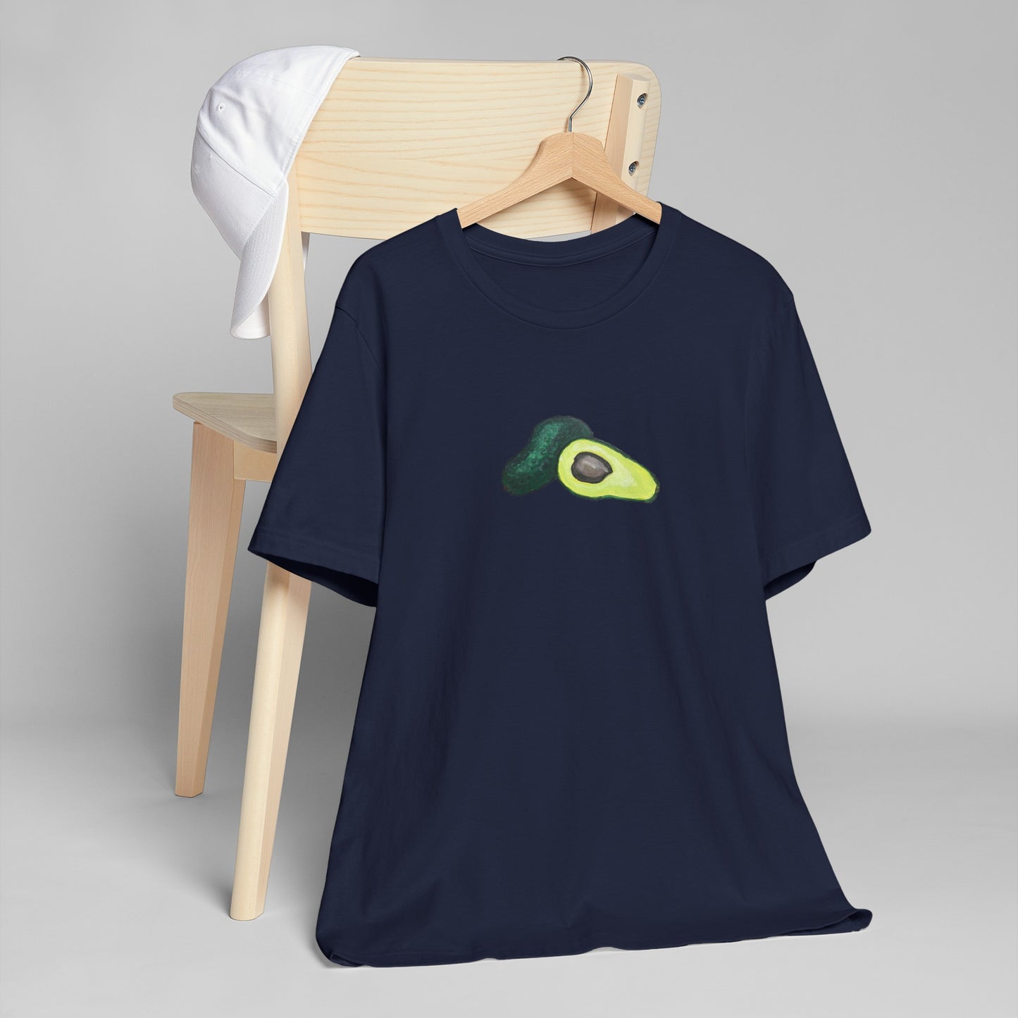 Split Avocado Art - Athletic T-Shirt