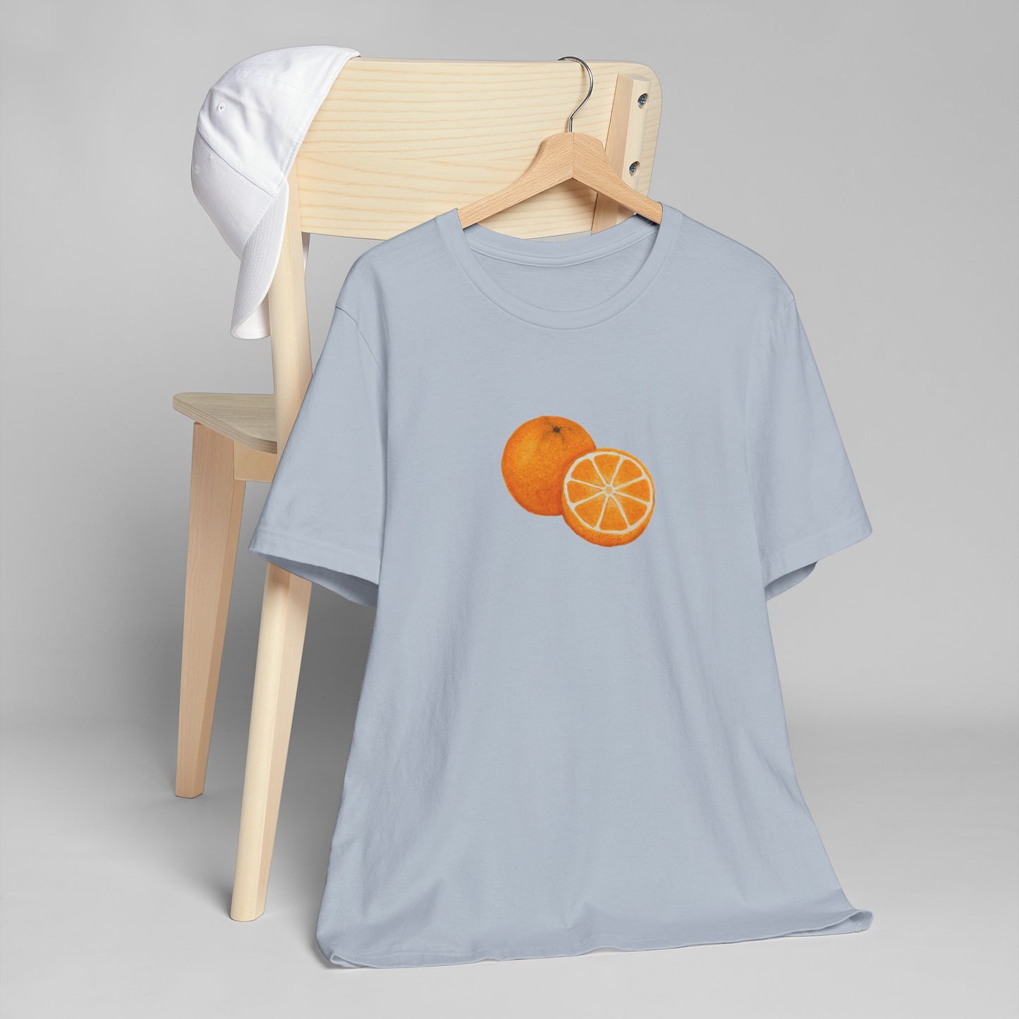 Tangy Orange Art - Athletic T-Shirt