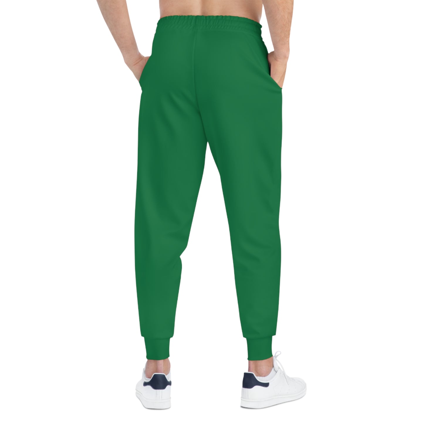 Split Avocado Art - Athletic Joggers - Green